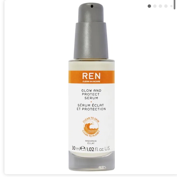 NIB REN glow and protect serum - Picture 4 of 15